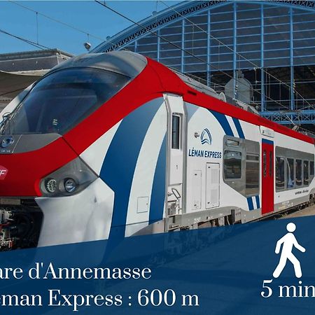 Homey Forest - Hypercentre - Proche Gare Et Tram - Wifi & Netflix Annemasse Ngoại thất bức ảnh