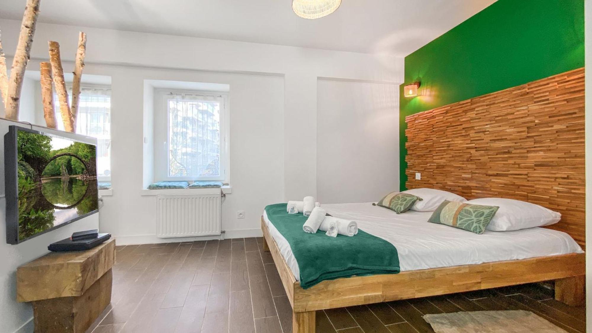 Homey Forest - Hypercentre - Proche Gare Et Tram - Wifi & Netflix Annemasse Ngoại thất bức ảnh